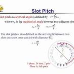 slot pitch formula